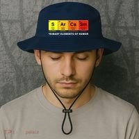 Sarcasm Primary Elements of Humor Bucket Hat thumb 2