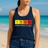 Sarcasm Primary Elements of Humor Women's Tank Top thumb 2