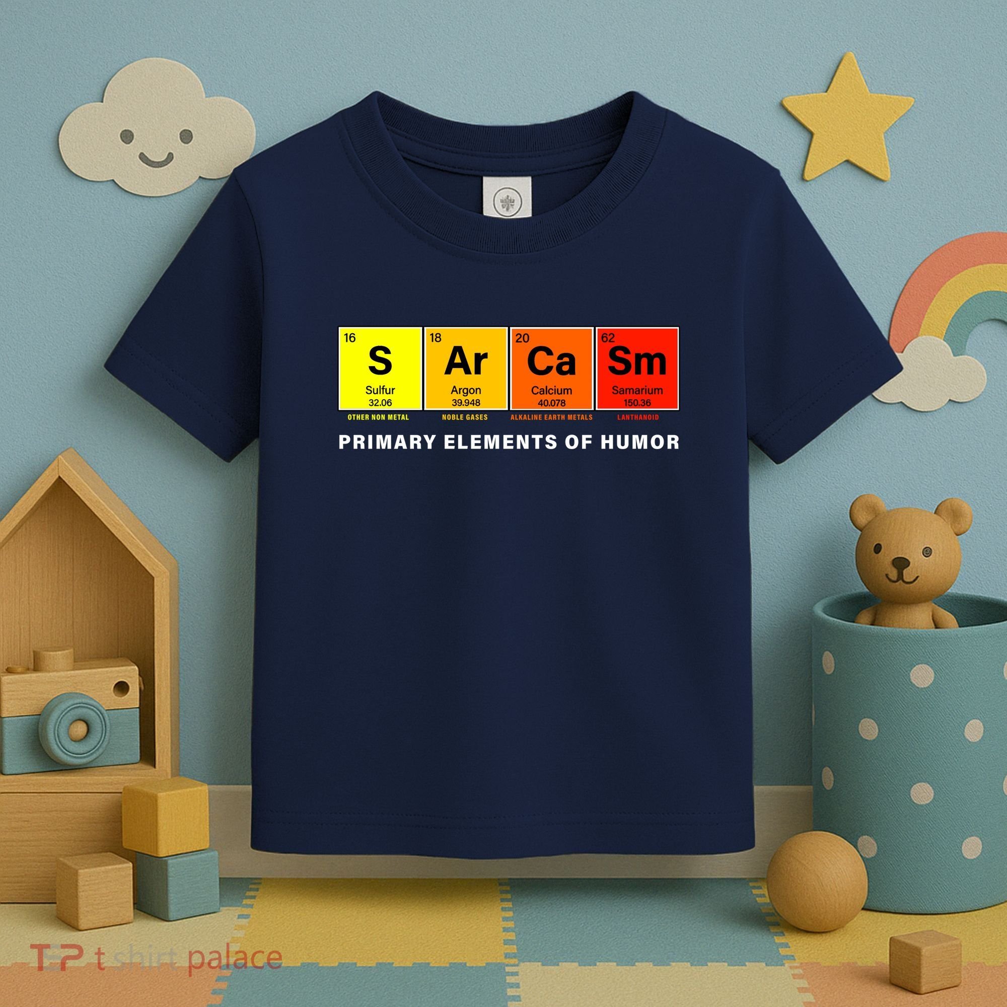 Sarcasm Primary Elements of Humor Toddler T-Shirt