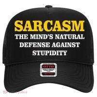 Sarcasm The Mind's Natural Defense Hat thumb 0