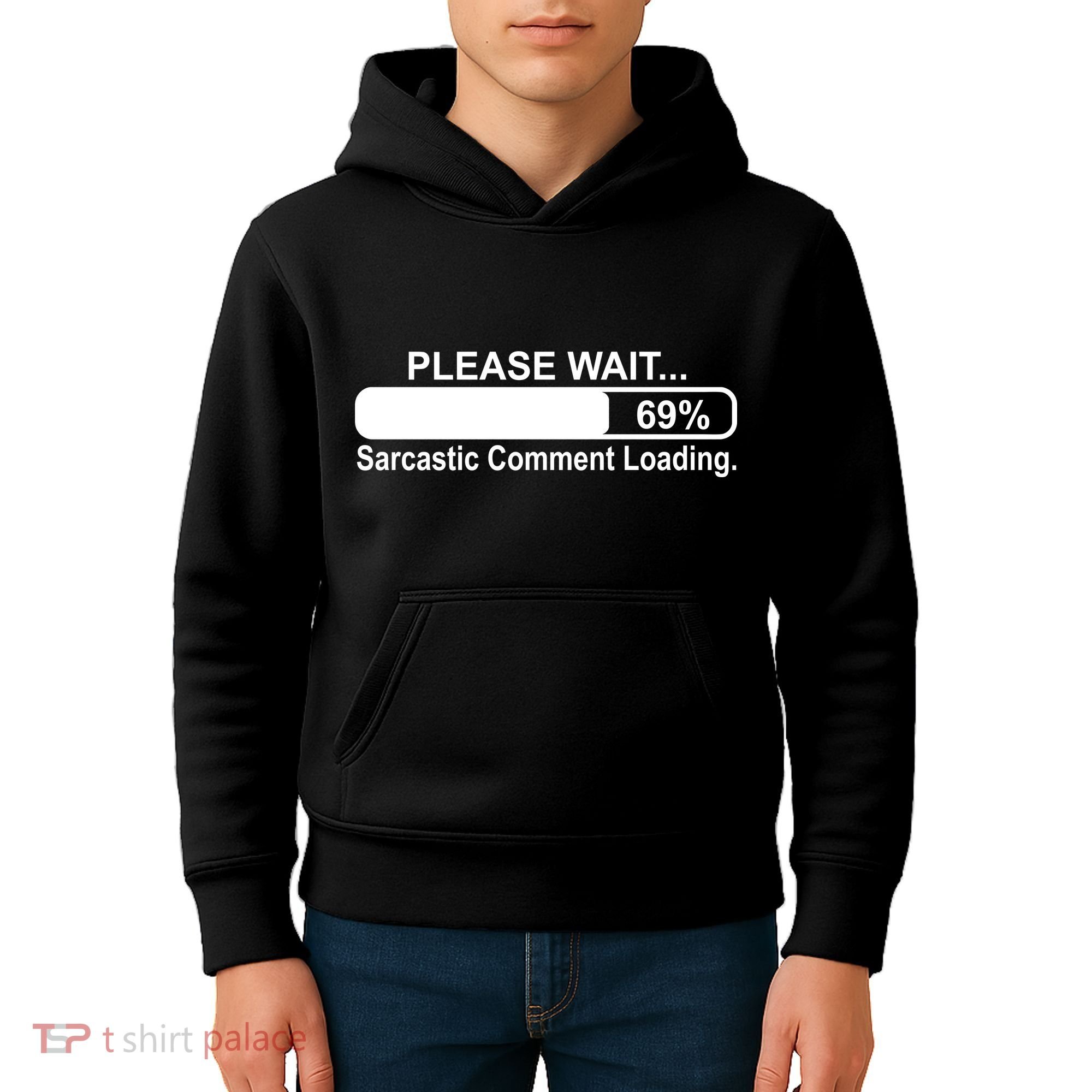 Sarcastic Comment Loading Kids Hoodie