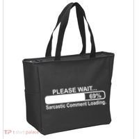 Sarcastic Comment Loading Tote Bag thumb 2