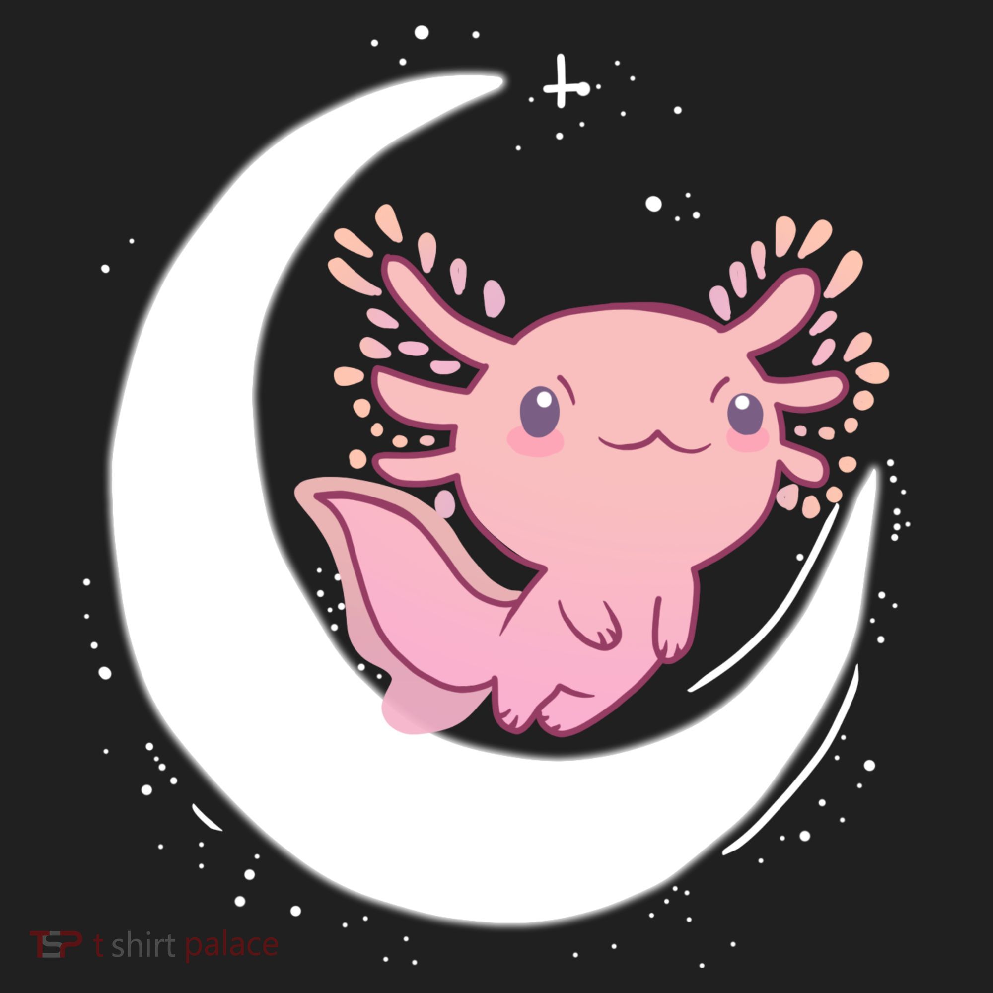 Space Axolotl Golf Towel