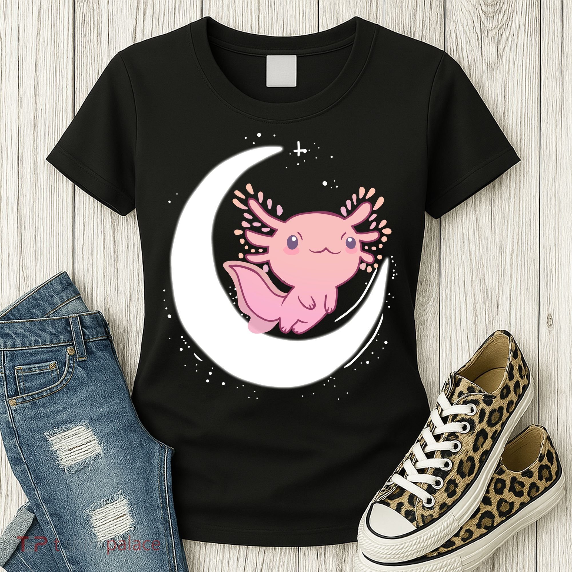 Space Axolotl Women's T-Shirt