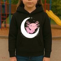 Space Axolotl Kids Hoodie thumb 3