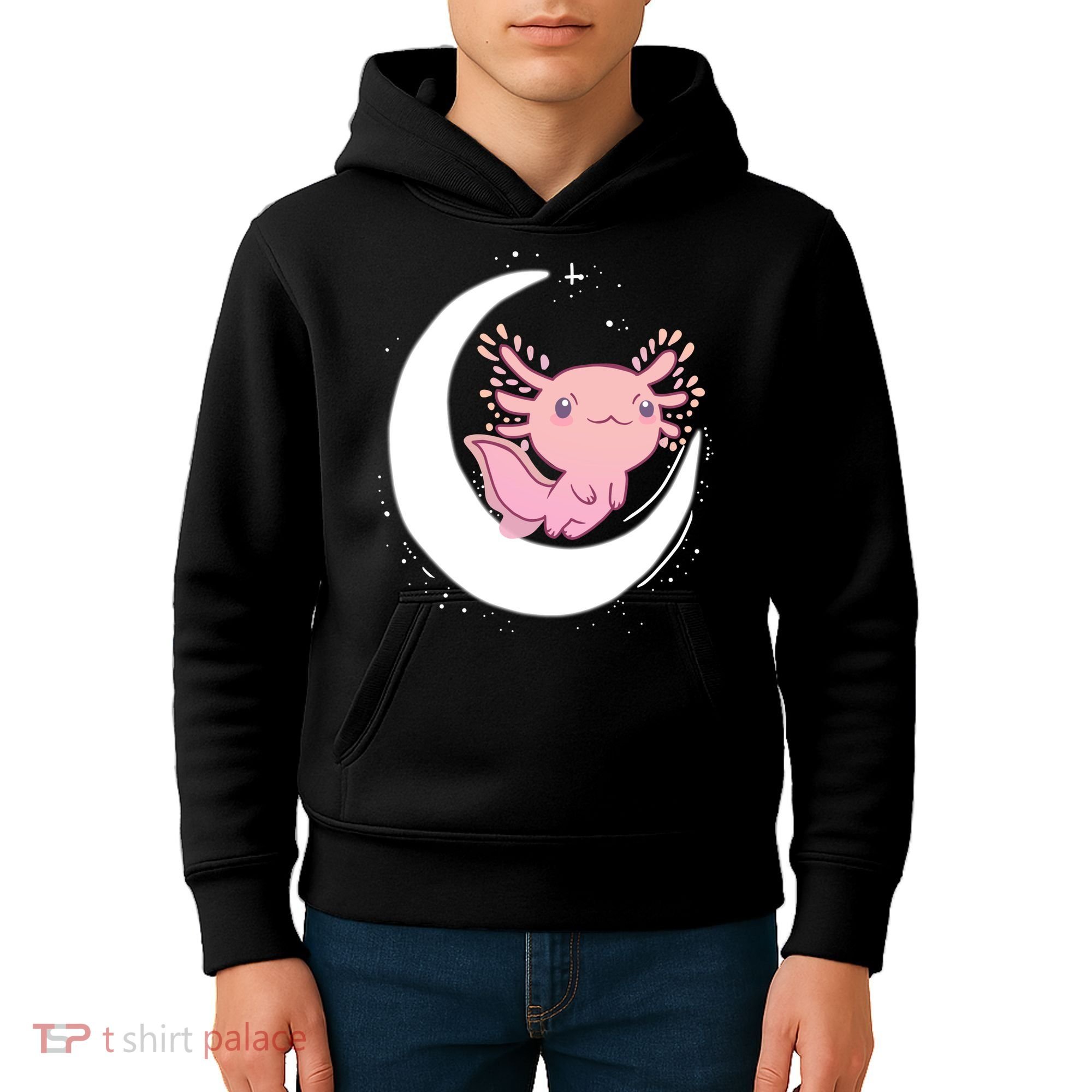 Space Axolotl Kids Hoodie