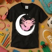 Space Axolotl Kids T-Shirt thumb 3
