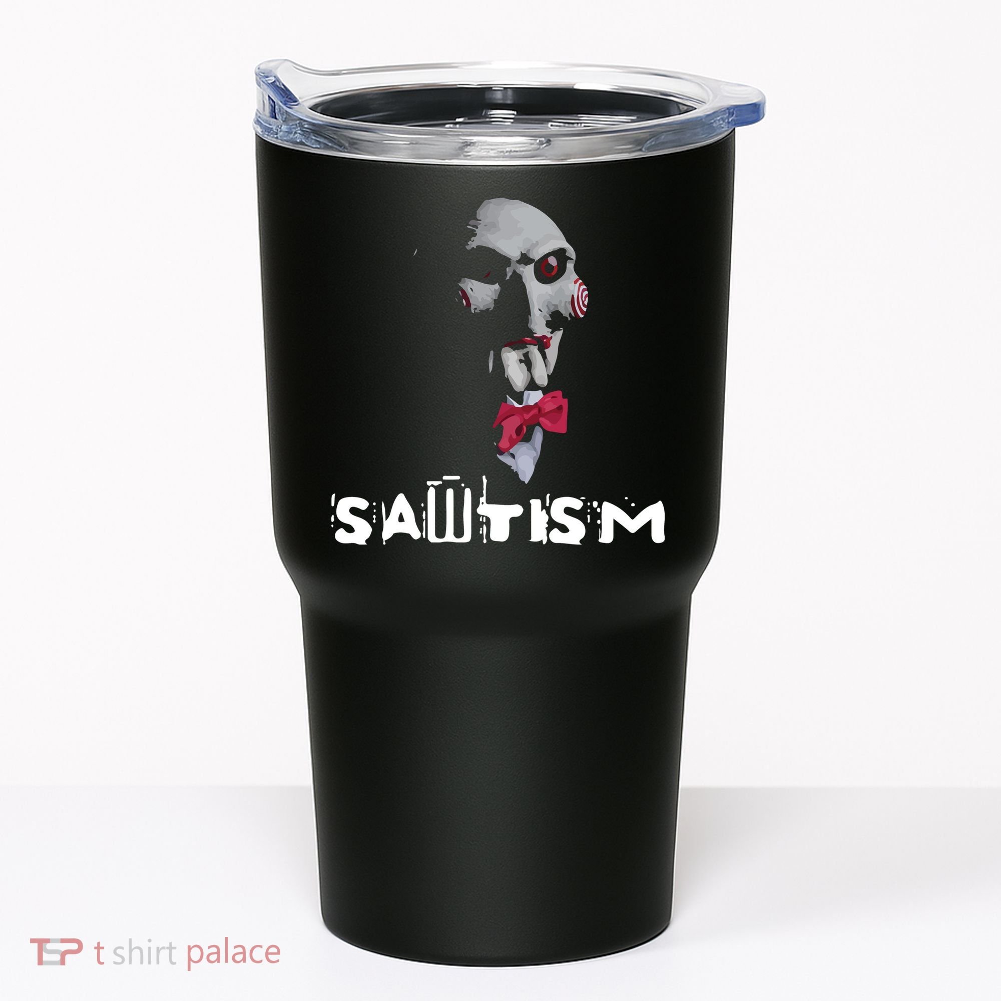Sawtism Autism Tumbler
