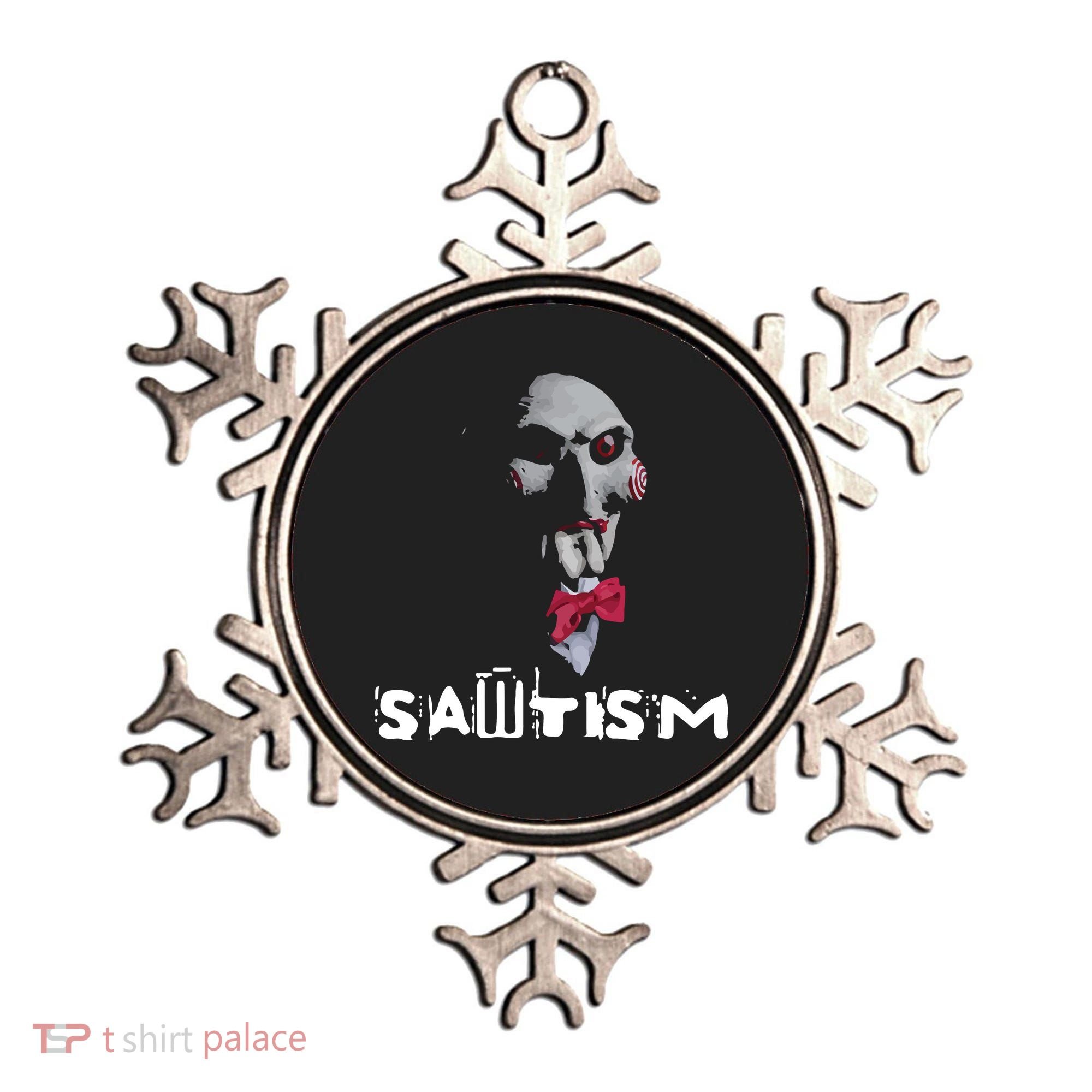 Sawtism Autism Ornament