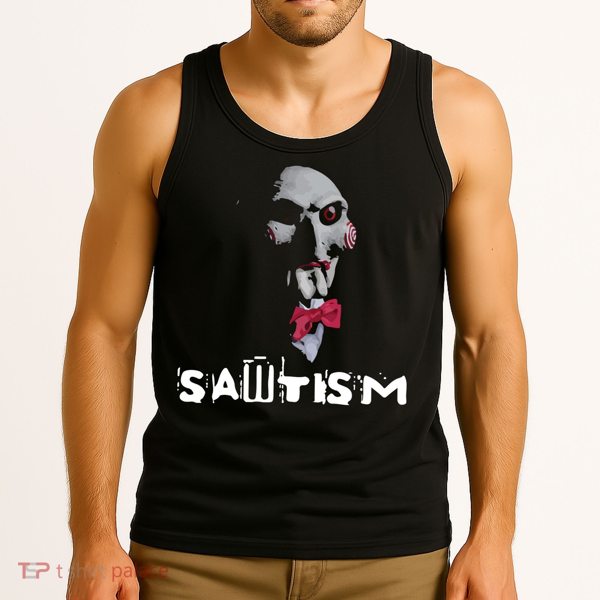Sawtism Autism Tank Top