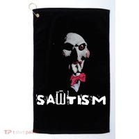 Sawtism Autism Golf Towel thumb 0