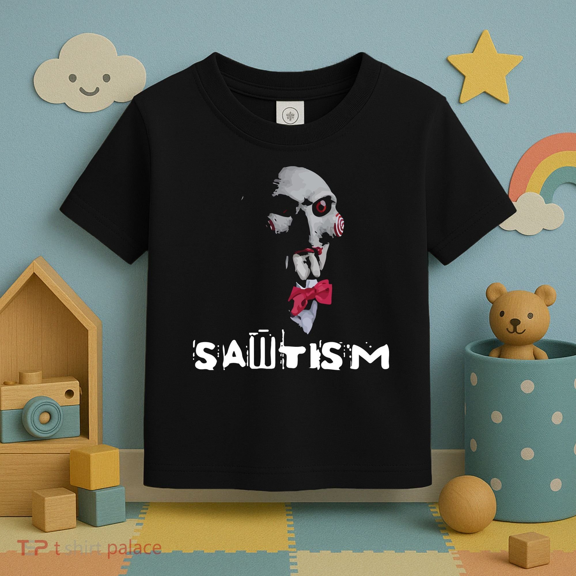 Sawtism Autism Toddler T-Shirt