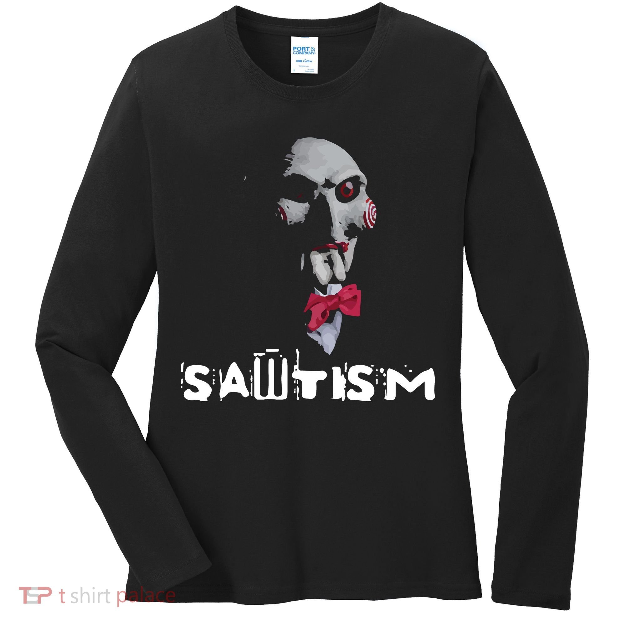 Sawtism Autism Women's Long Sleeve Shirt