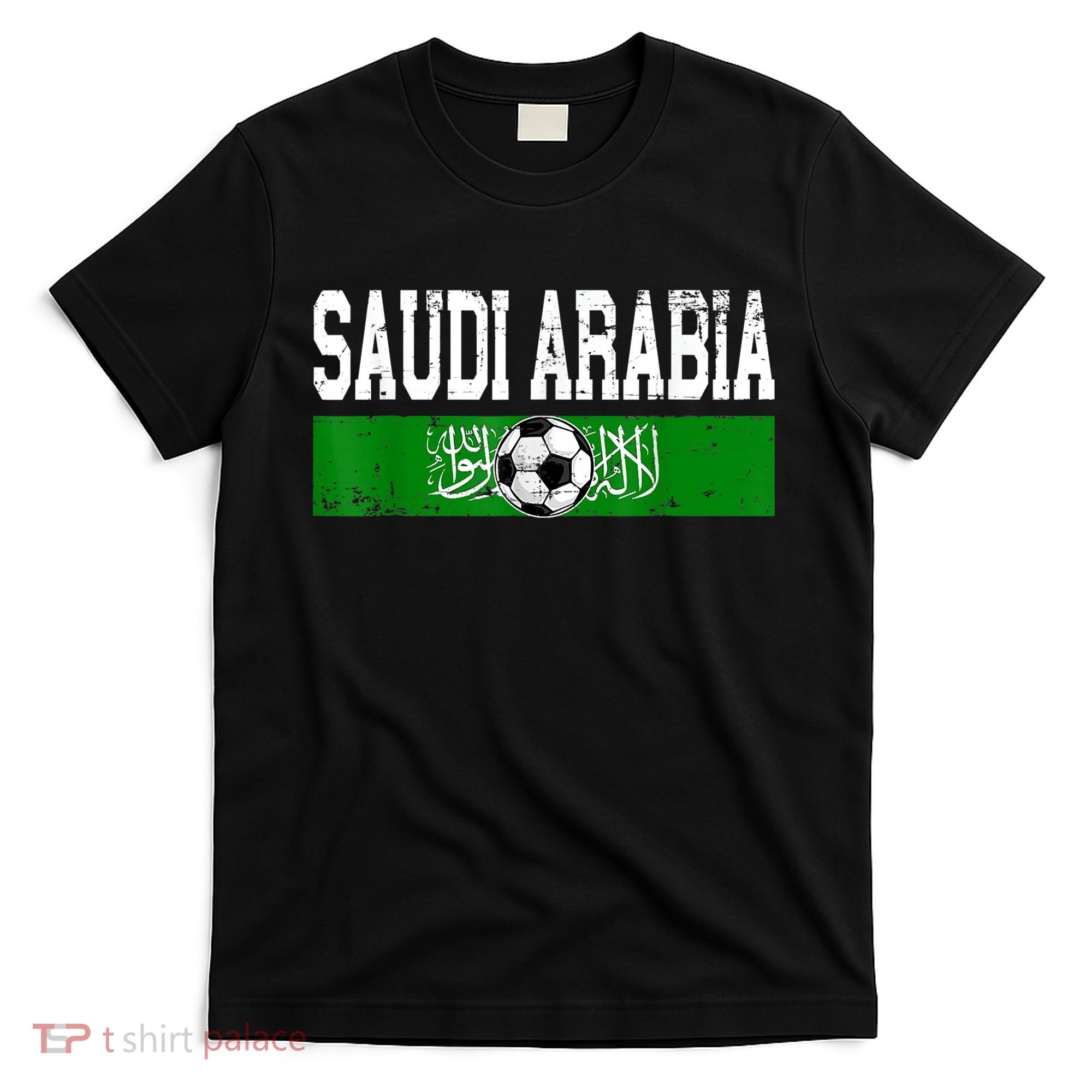 Saudi Arabia Saudis Flag Soccer Jersey Football Lovers T-Shirt