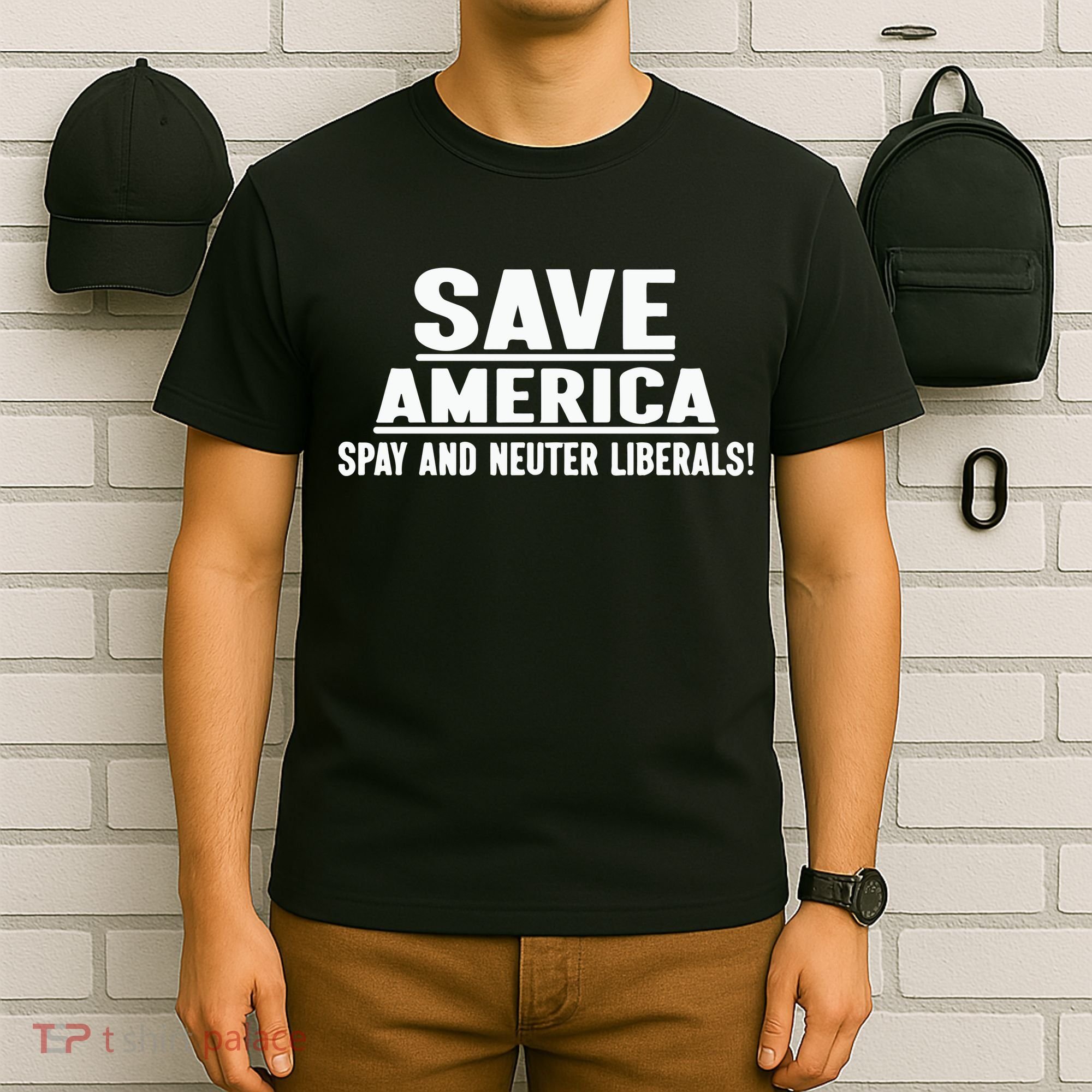 Save America Spay And Neuter Liberals T-Shirt