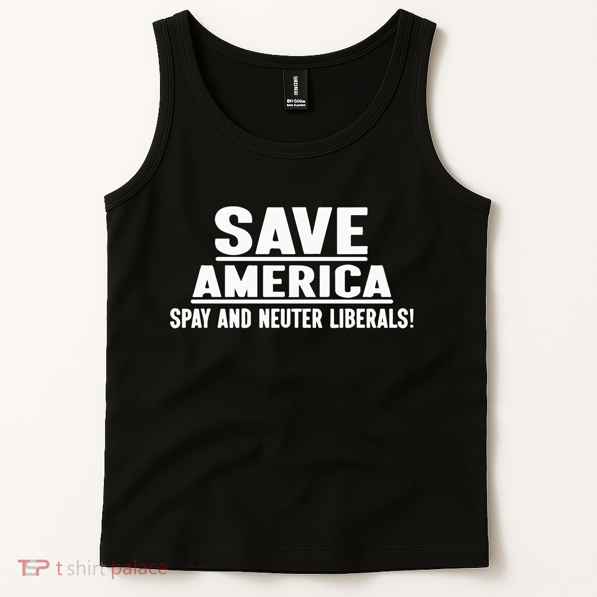 Save America Spay And Neuter Liberals Tank Top