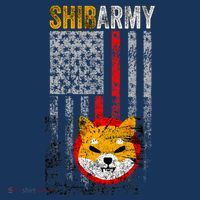 Shiba Army, Shiba Inu Coin With American Flag Hat thumb 2