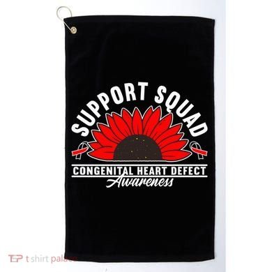 Support Awareness Squad I CHD Congenital Heart Defect Golf Towel