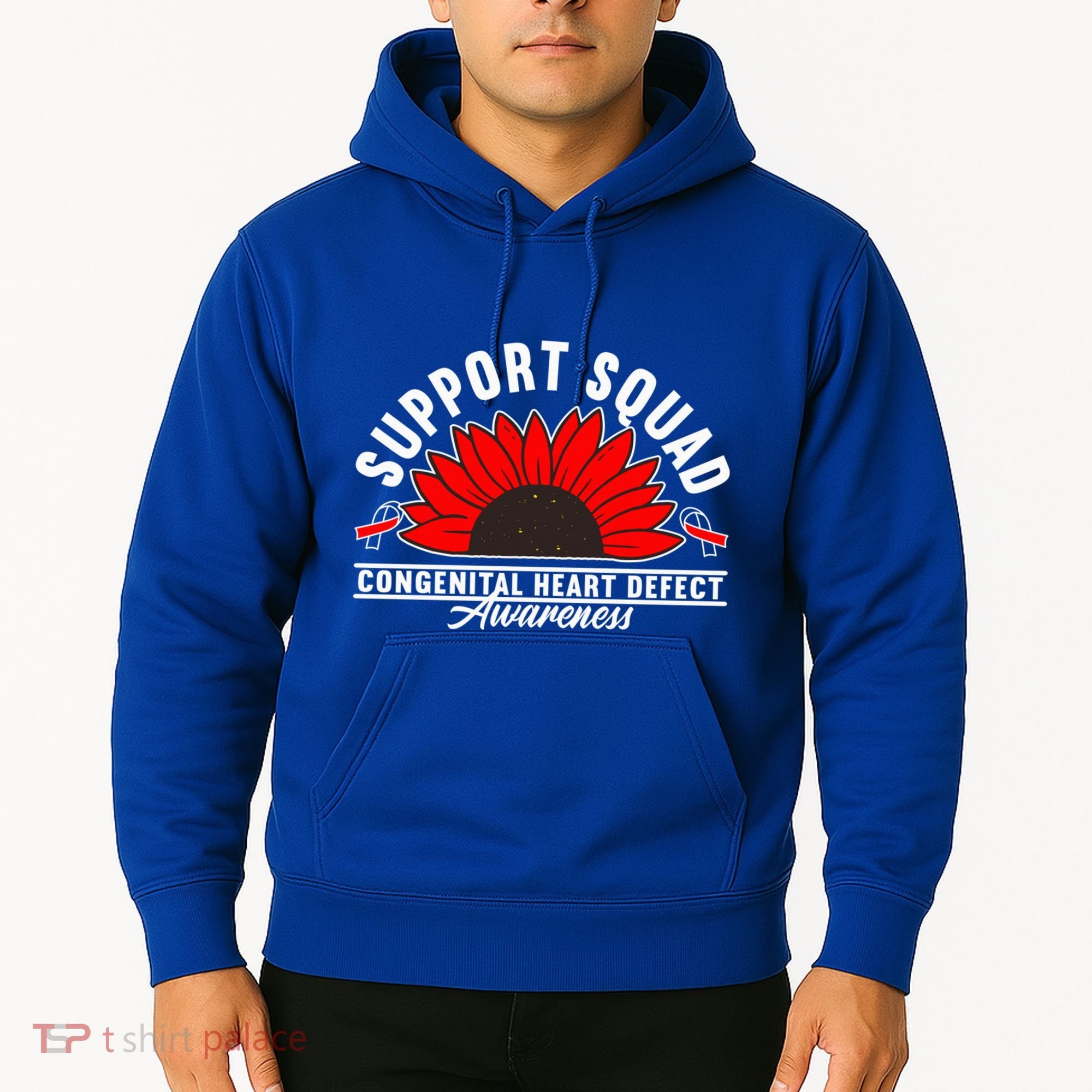 Support Awareness Squad I CHD Congenital Heart Defect Hoodie
