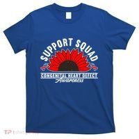 Support Awareness Squad I CHD Congenital Heart Defect T-Shirt thumb 0