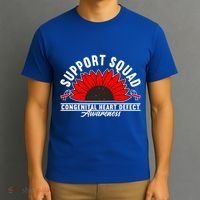 Support Awareness Squad I CHD Congenital Heart Defect T-Shirt thumb 3