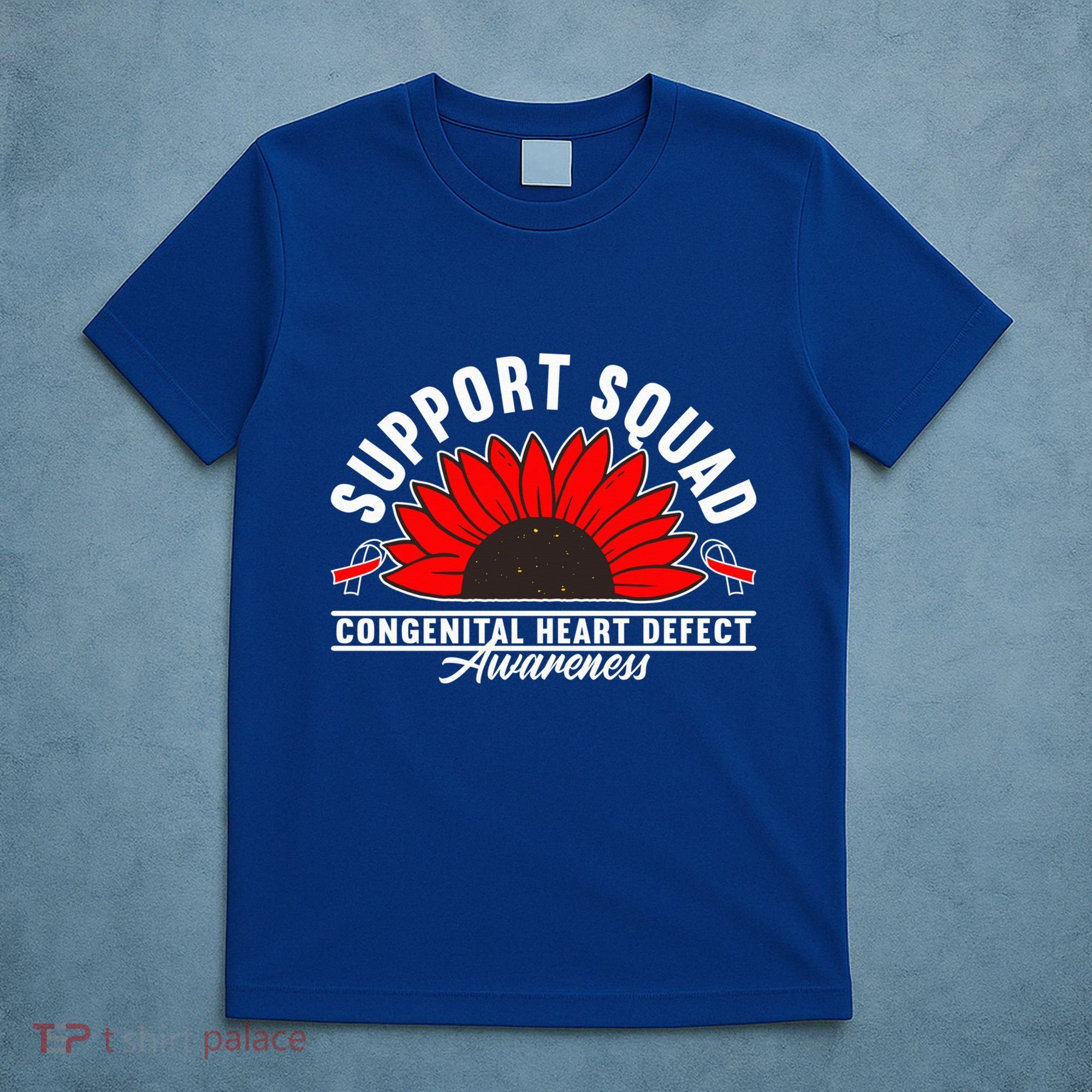Support Awareness Squad I CHD Congenital Heart Defect T-Shirt