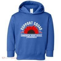 Support Awareness Squad I CHD Congenital Heart Defect Toddler Hoodie thumb 0