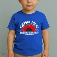 Support Awareness Squad I CHD Congenital Heart Defect Toddler T-Shirt thumb 2