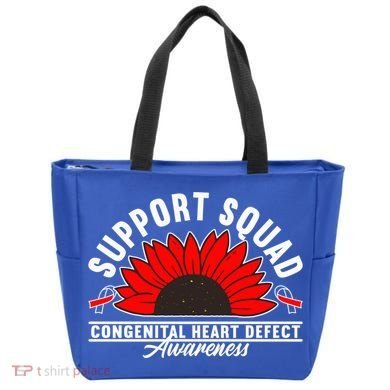 Support Awareness Squad I CHD Congenital Heart Defect Tote Bag