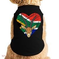 South African Springbok Flag Doggie Tank thumb 0