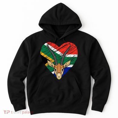 South African Springbok Flag Hoodie