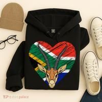 South African Springbok Flag Hoodie thumb 4