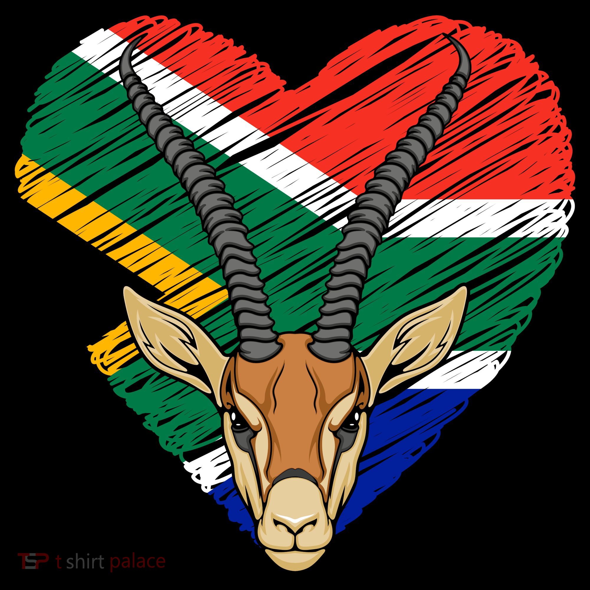 South African Springbok Flag Sweatshirt
