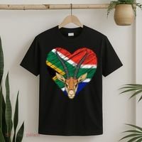 South African Springbok Flag T-Shirt thumb 2
