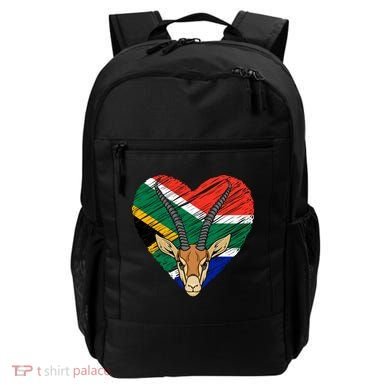 South African Springbok Flag Backpack