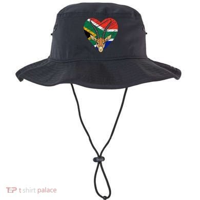 South African Springbok Flag Bucket Hat