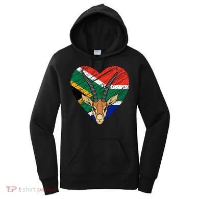 South African Springbok Flag Women's Hoodie