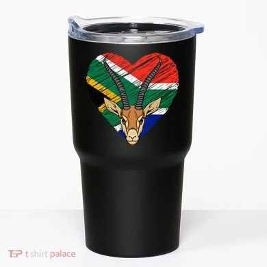 South African Springbok Flag Tumbler