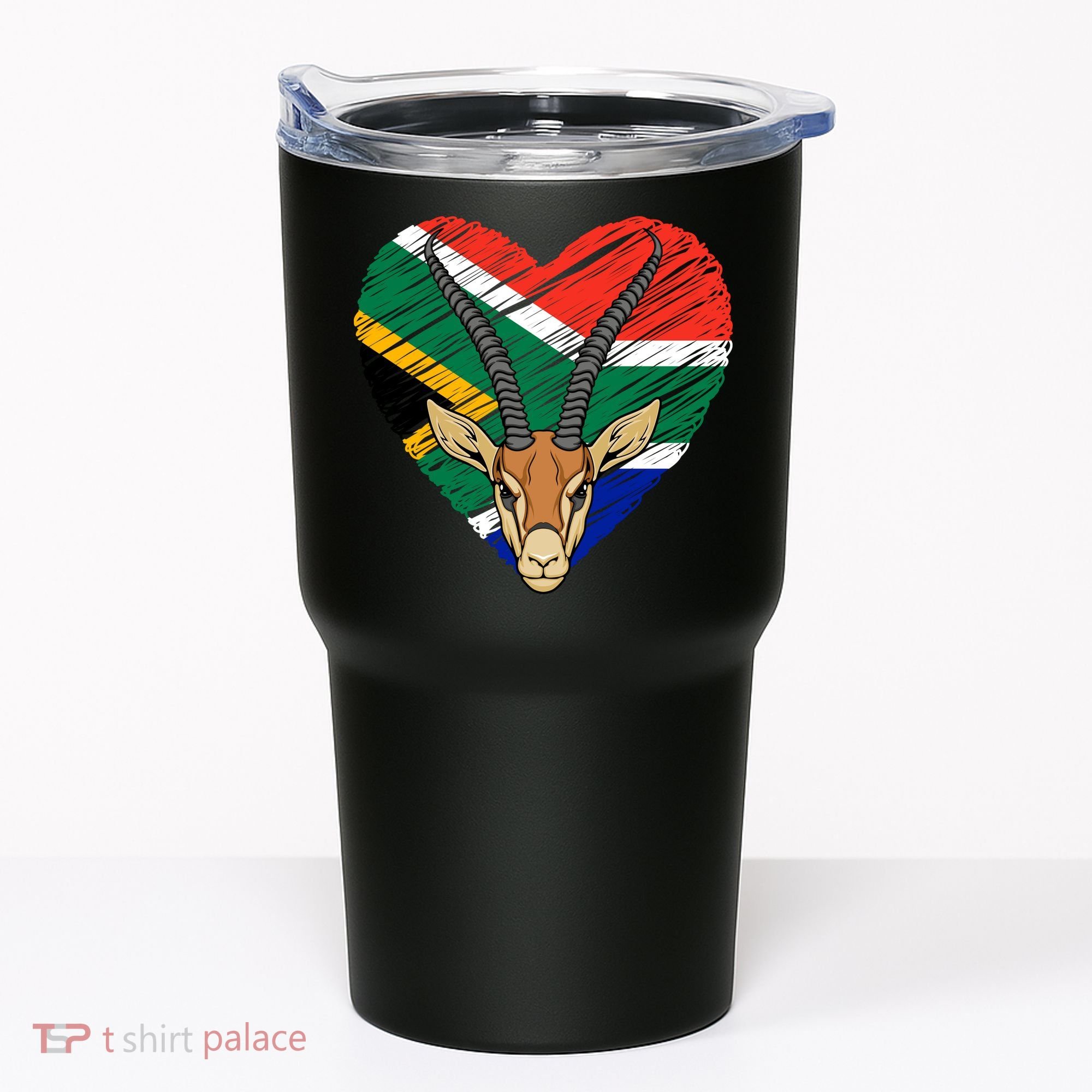 South African Springbok Flag Tumbler