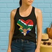 South African Springbok Flag Women's Tank Top thumb 2