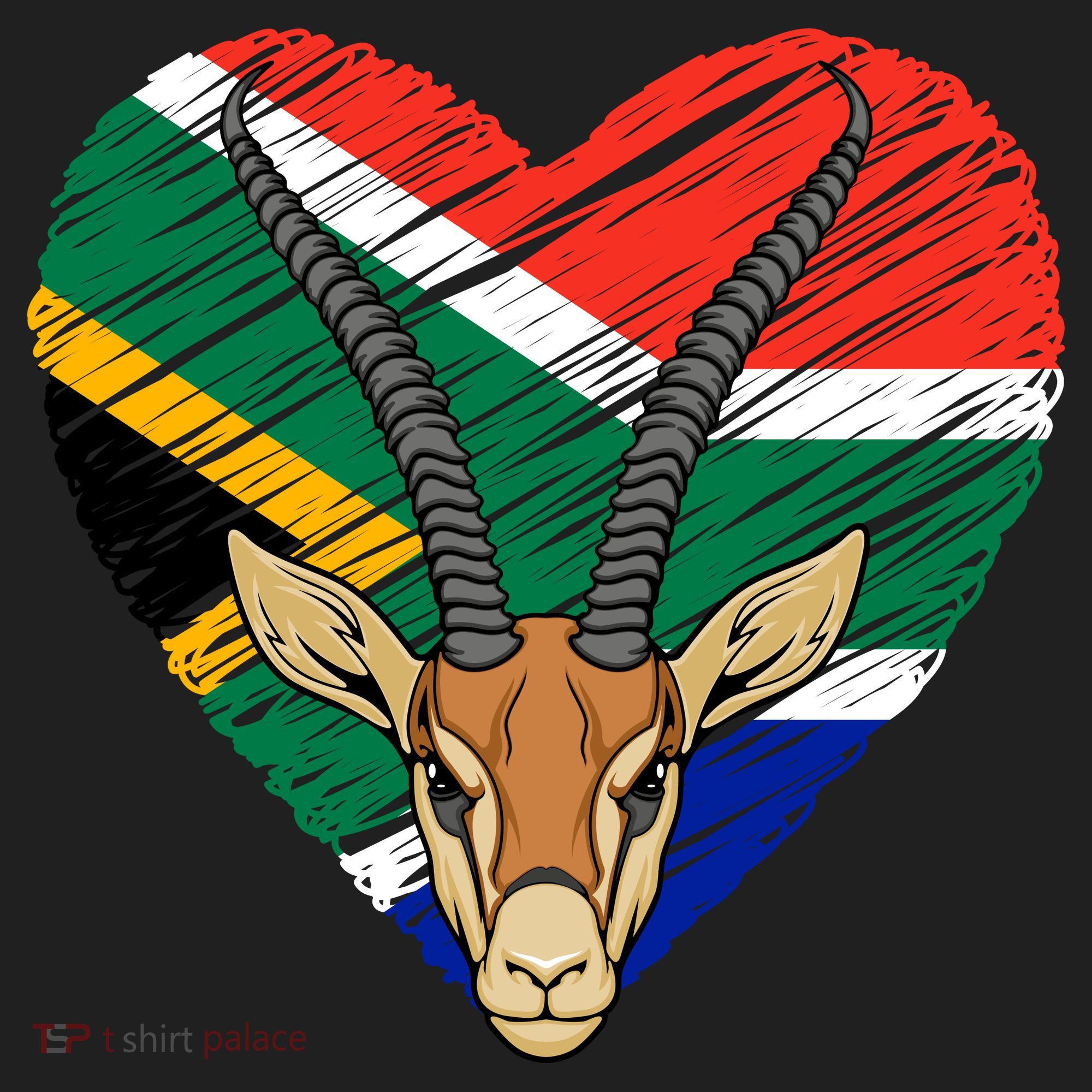 South African Springbok Flag Hat