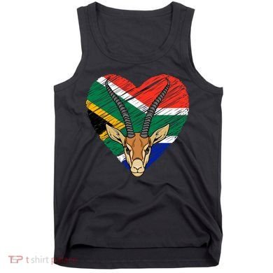 South African Springbok Flag Tank Top