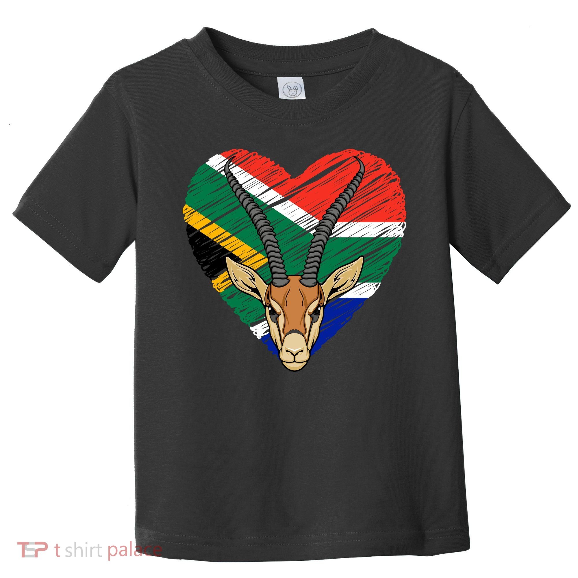 South African Springbok Flag Toddler T-Shirt
