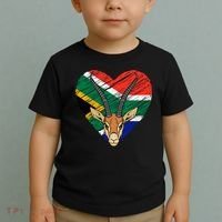 South African Springbok Flag Toddler T-Shirt thumb 2