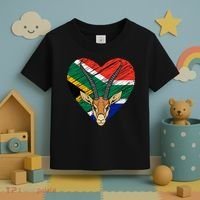South African Springbok Flag Toddler T-Shirt thumb 3
