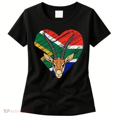 South African Springbok Flag Women's T-Shirt