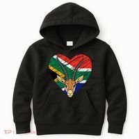South African Springbok Flag Kids Hoodie thumb 0