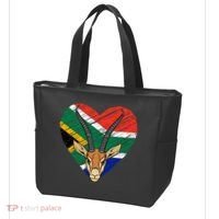 South African Springbok Flag Tote Bag thumb 3