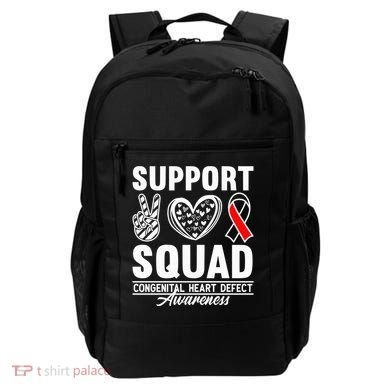 Support Awareness Squad I CHD Congenital Heart Defect Backpack