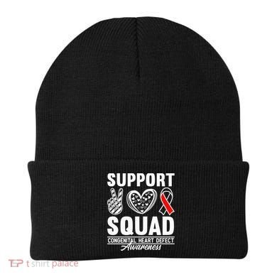 Support Awareness Squad I CHD Congenital Heart Defect Beanie
